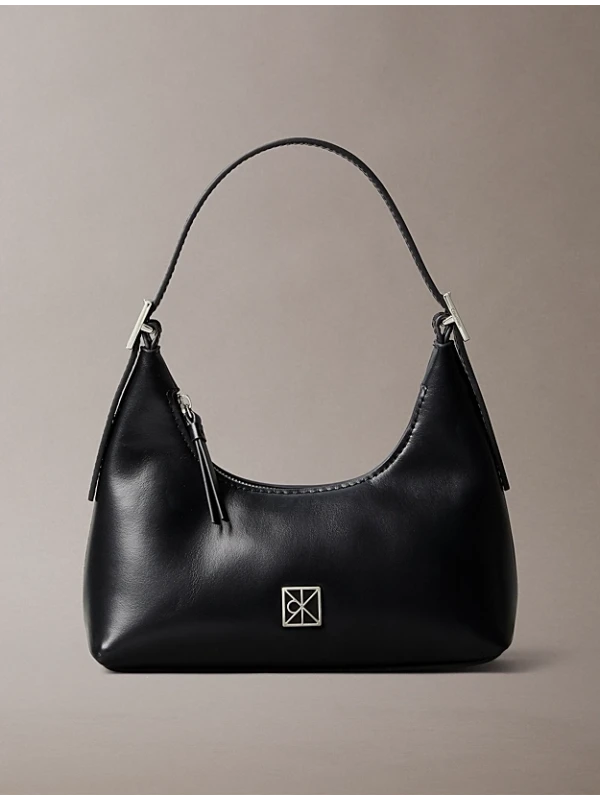 Calvin Klein Emblem Shoulder Bag SİYAH