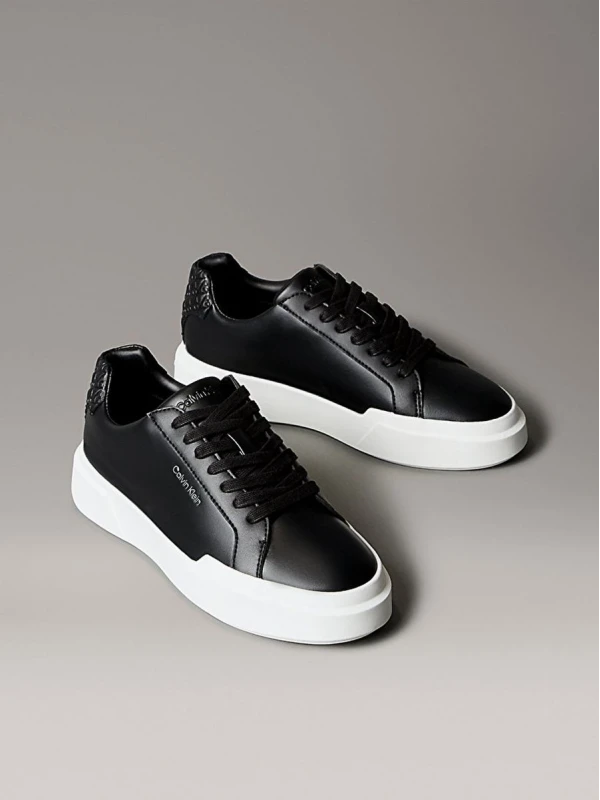 Calvin Klein Chunky Cupsole Laceup SİYAH