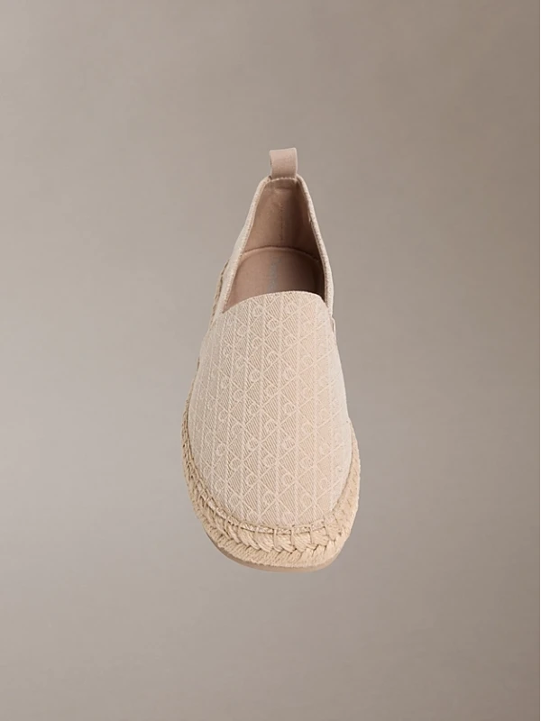 Calvin Klein Oblique Espadrılle BEJ