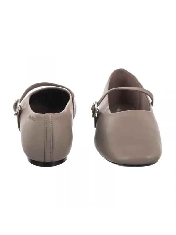 Calvin Klein Oblıque Ballerına Mj Lth VİZON