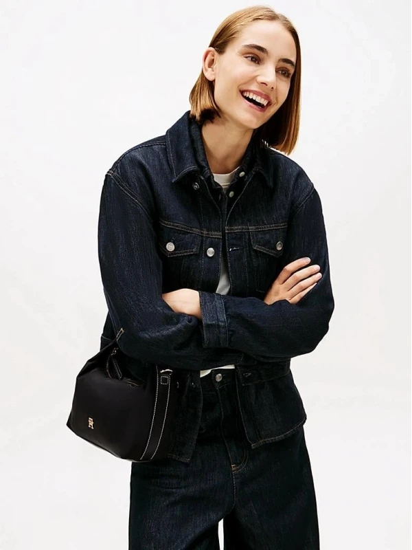 Tommy Hilfiger Go Crossover Nylon SİYAH
