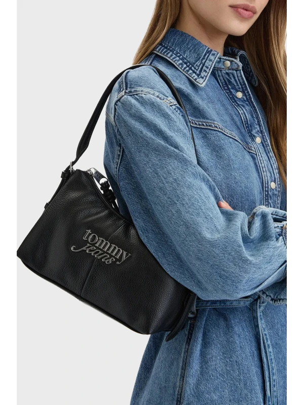 Tommy Hilfiger Bold Shoulder Bag SİYAH