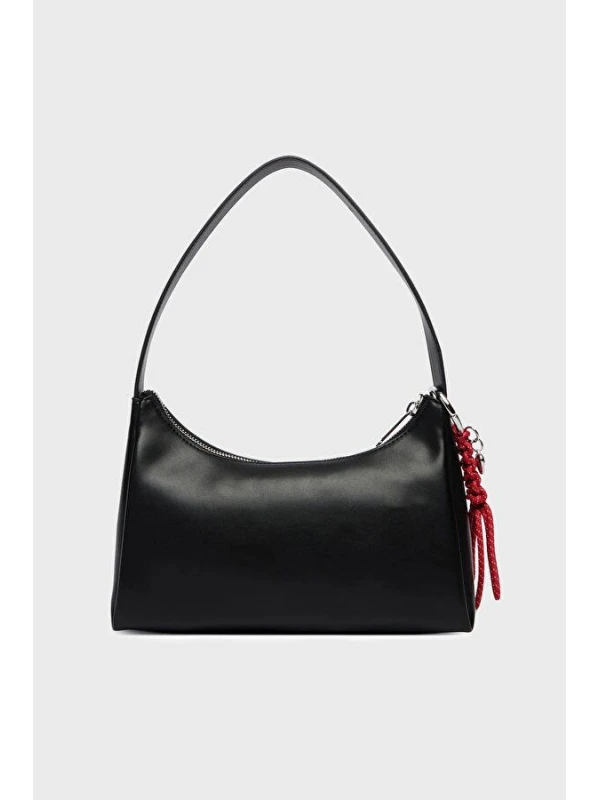 Tommy Hilfiger Cıty Charm Shoulder Bag SİYAH