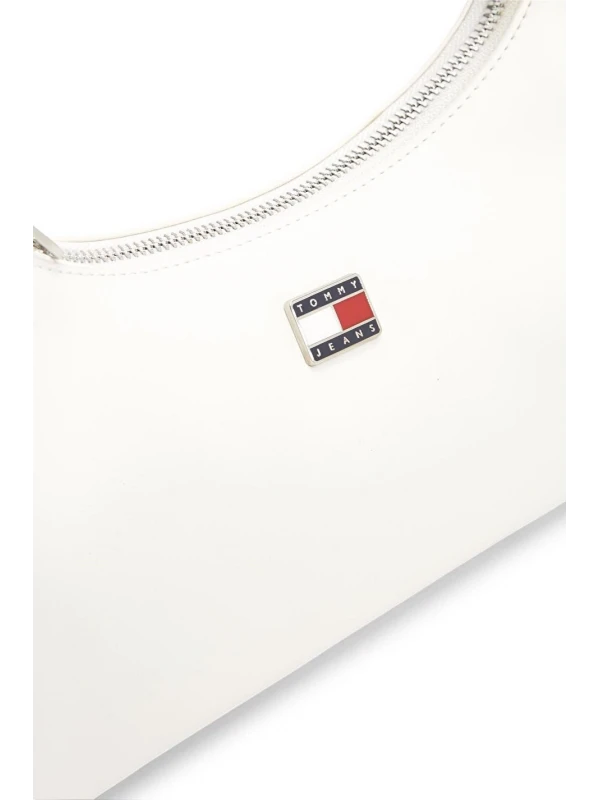 Tommy Hilfiger Cıty Charm Shoulder Bag BEYAZ