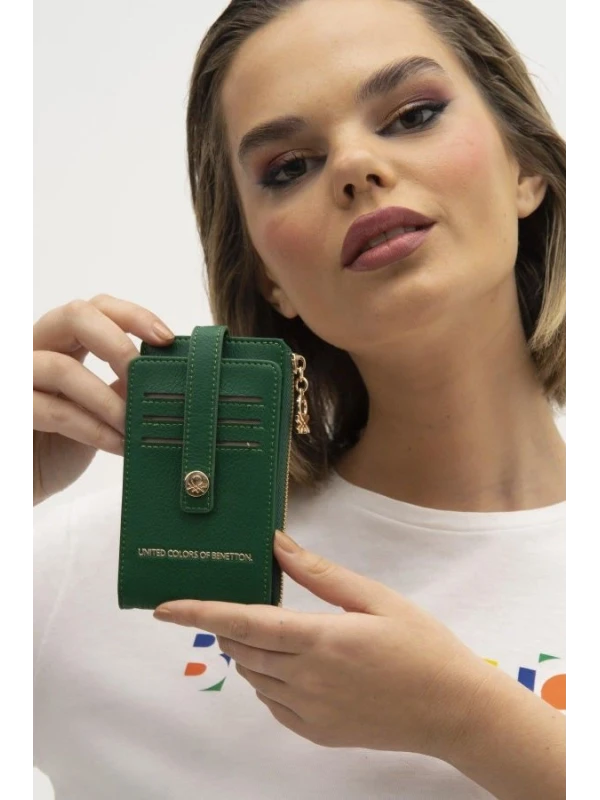 United Colors Of Benetton Kadın Cüzdan YEŞİL
