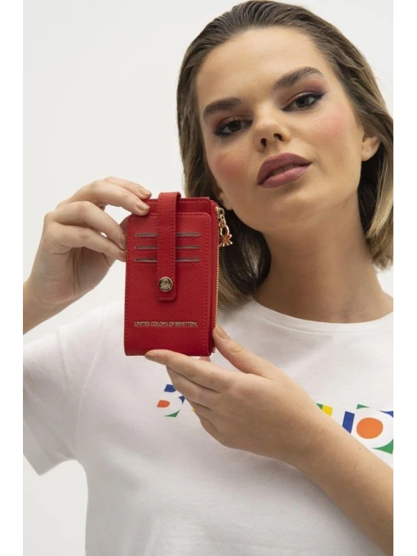 United Colors Of Benetton Kadın Cüzdan KIRMIZI