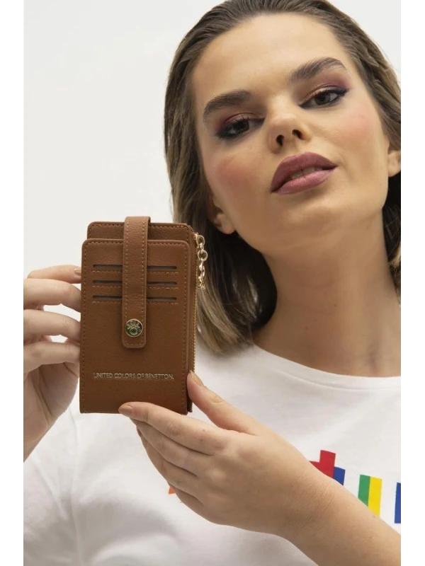 United Colors Of Benetton Kadın Cüzdan CAMEL