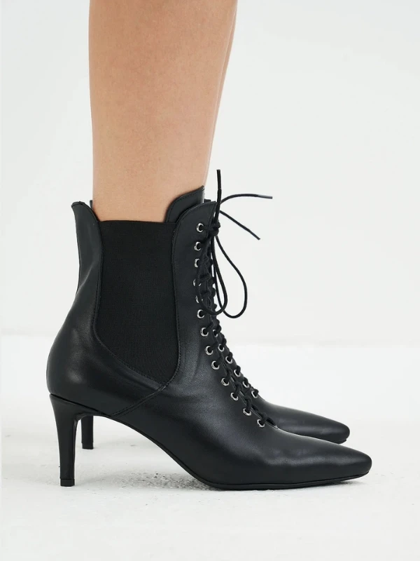 BAĞCIKLI TOPUKLU BOT SİYAH