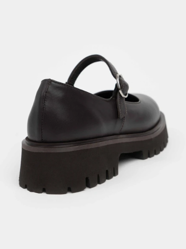 BALERİN DERİ LOAFER KAHVE