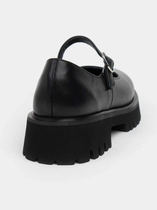 BALERİN DERİ LOAFER SİYAH