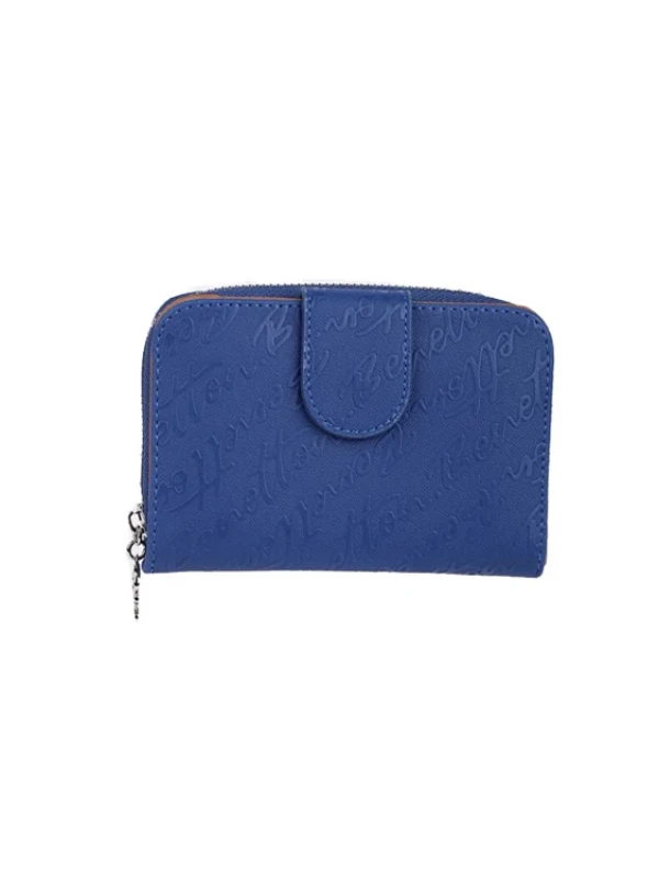 United Colors of Benetton Kadın Cüzdan BNT1160 MAVİ