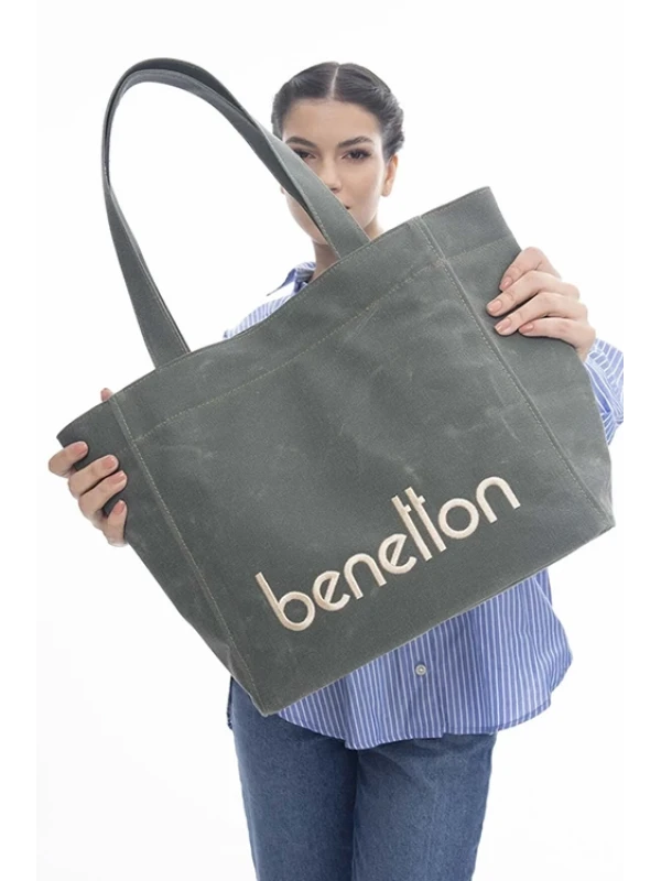 UNİTED COLORS OF BENETTON KADIN KOL ÇANTASI BNT1163 HAKİ