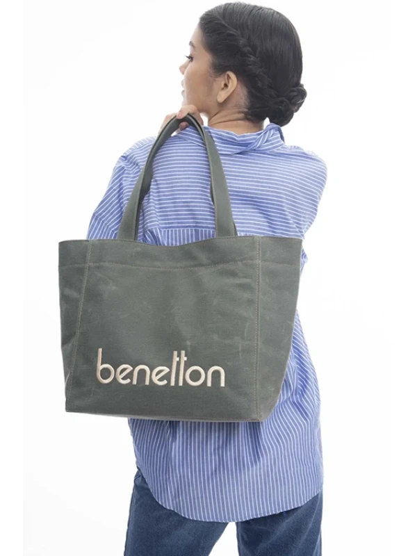 UNİTED COLORS OF BENETTON KADIN KOL ÇANTASI BNT1163 HAKİ