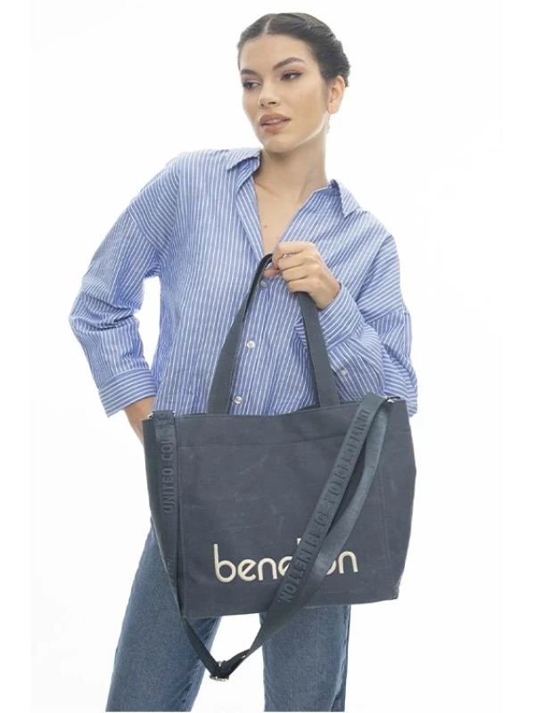 UNİTED COLORS OF BENETTON KADIN KOL ÇANTASI BNT1163 LACİVERT