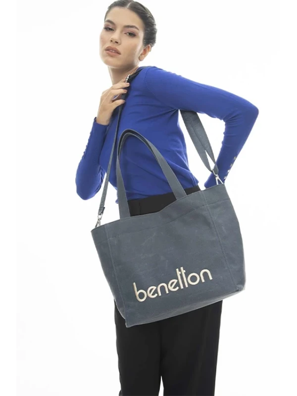 UNİTED COLORS OF BENETTON KADIN KOL ÇANTASI BNT1163 LACİVERT