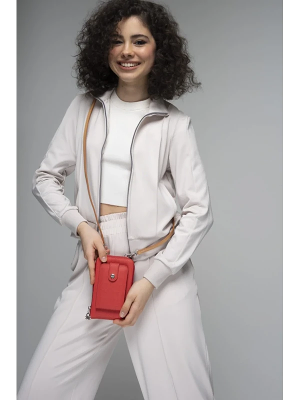 United Colors of Benetton Kadın Cüzdan BNT779 KIRMIZI