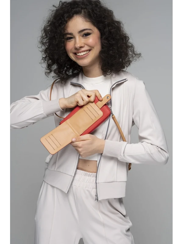 United Colors of Benetton Kadın Cüzdan BNT779 KIRMIZI