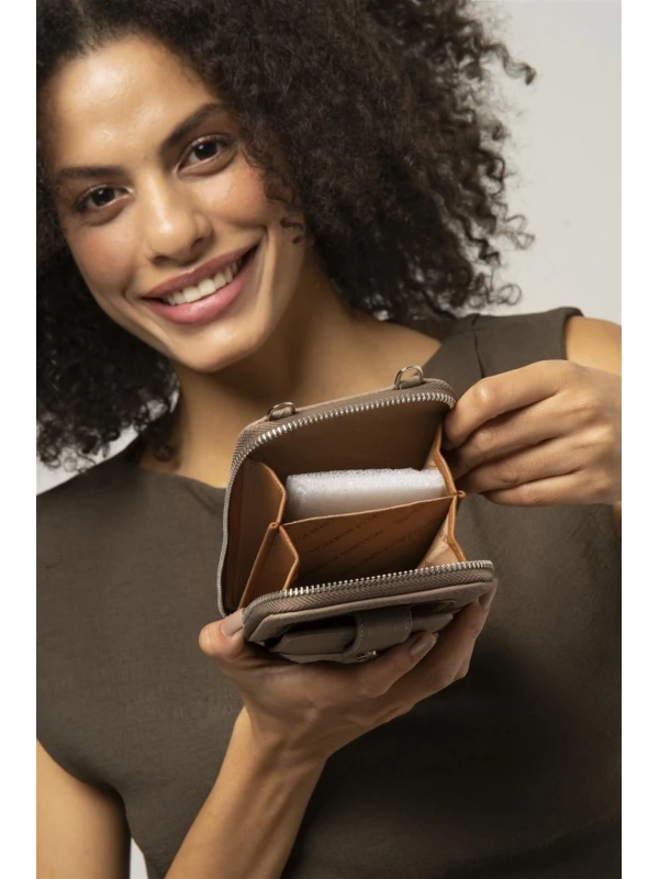 United Colors of Benetton Kadın Cüzdan BNT779 VİZON