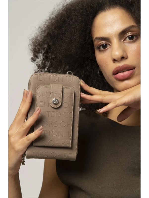 United Colors of Benetton Kadın Cüzdan BNT779 VİZON