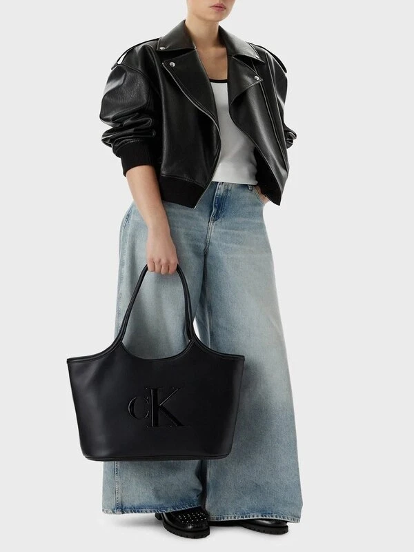 Calvin Klein Bold Ck Shopper SİYAH