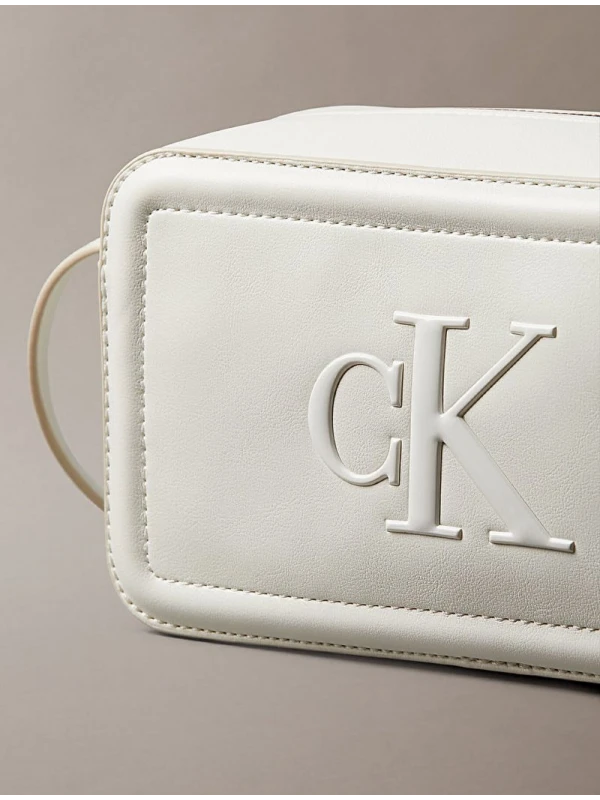 Calvin Klein Bold Camera Bag BEYAZ