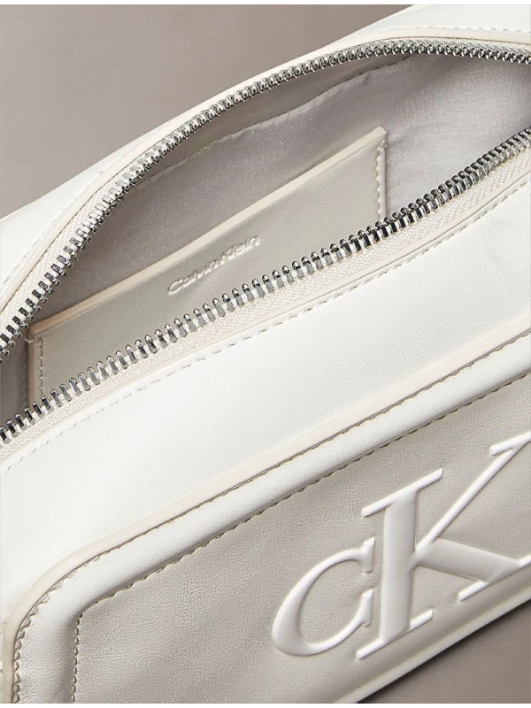 Calvin Klein Bold Camera Bag BEYAZ
