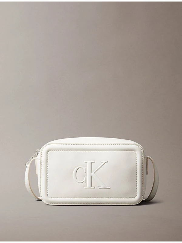 Calvin Klein Bold Camera Bag BEYAZ