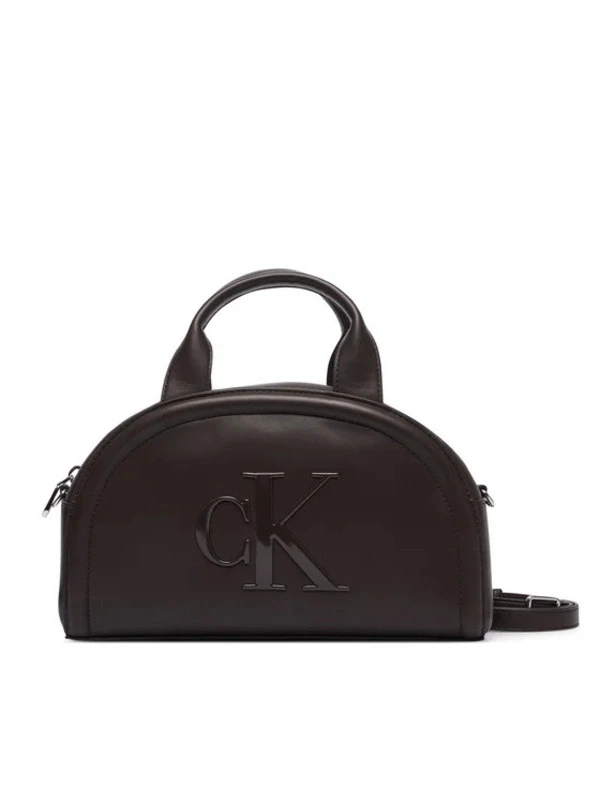 Calvin Klein Bold Dome Crosboddy KAHVE