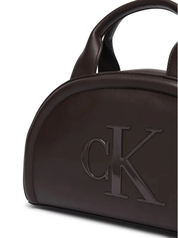 Calvin Klein Bold Dome Crosboddy KAHVE