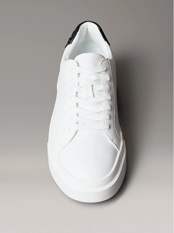 Calvin Klein Chunky Cupsole Laceup BEYAZ