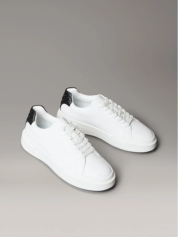 Calvin Klein Chunky Cupsole Laceup BEYAZ