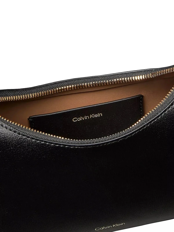 Calvin Klein Foil Logo Small Shoulder Bag SİYAH