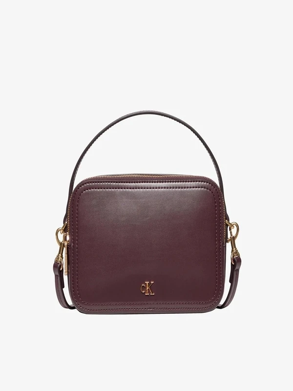 Calvin Klein Hardware Camera Bag BORDO
