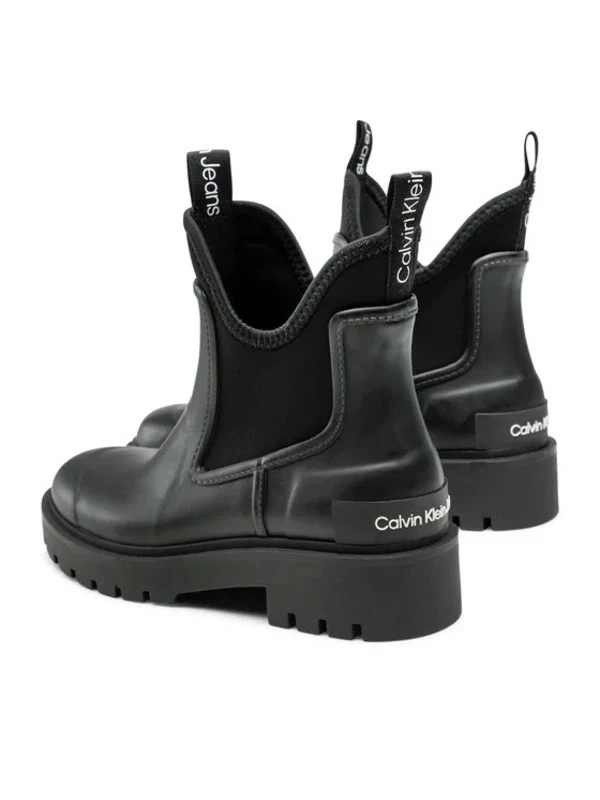 Calvin Klein MID RAINBOOT CHELSEA  SİYAH