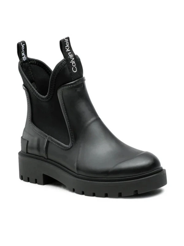 Calvin Klein MID RAINBOOT CHELSEA  SİYAH