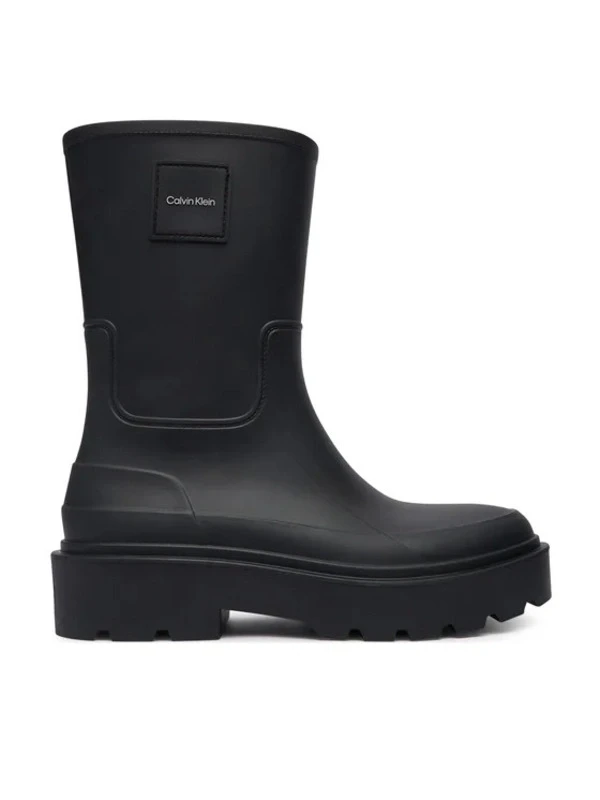 Calvin Klein RAINBOOT RUBBER  SİYAH