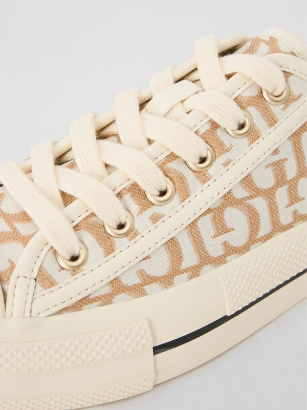 Guess Carey Desenli Sneaker GOLD