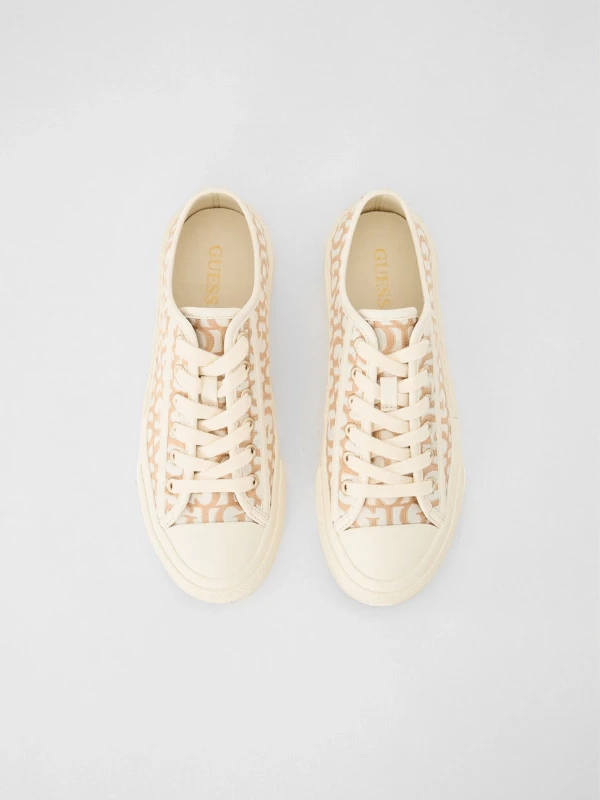 Guess Carey Desenli Sneaker GOLD