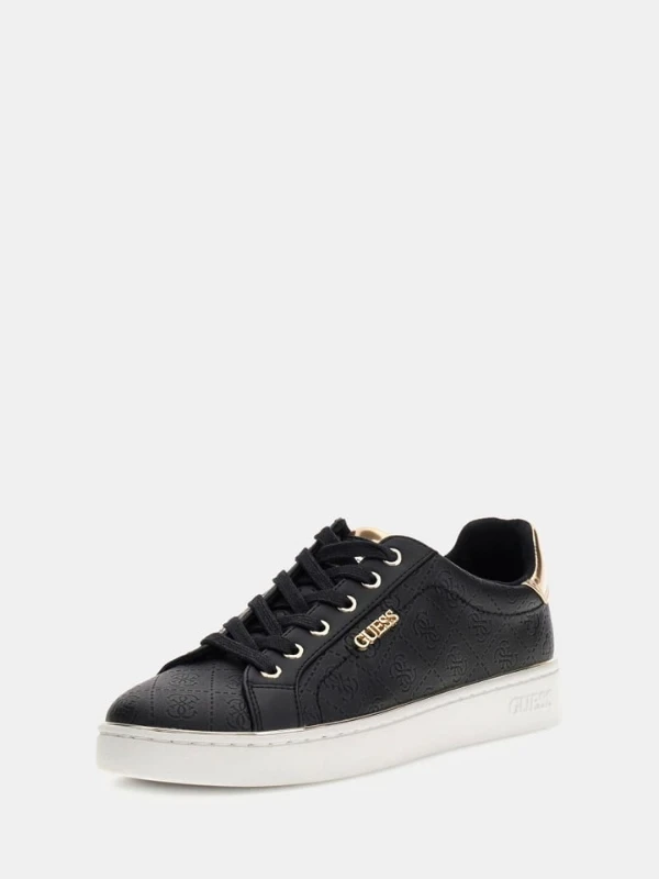 Guess logo baskılı sneaker SİYAH