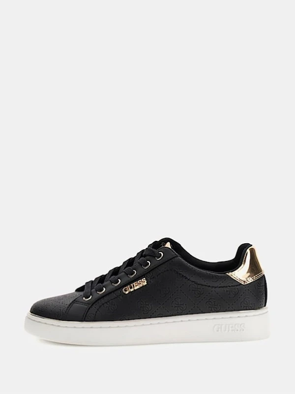 Guess logo baskılı sneaker SİYAH