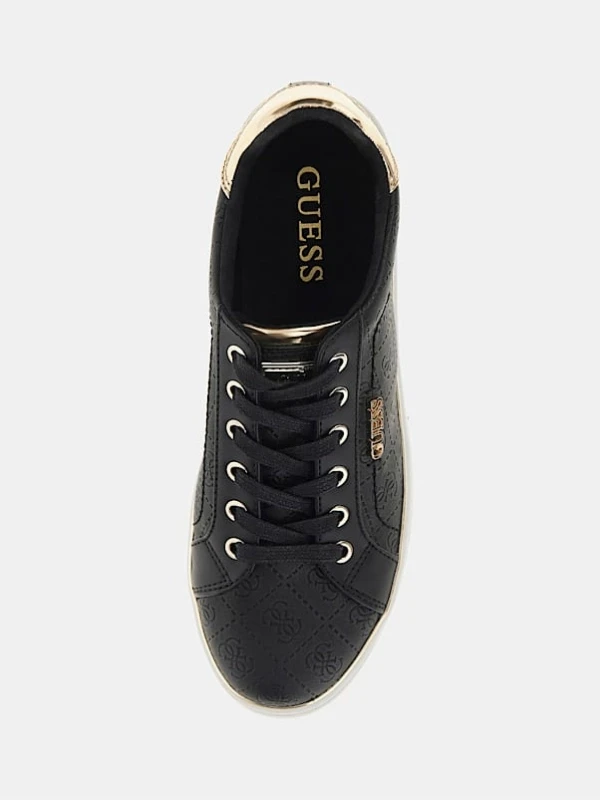 Guess logo baskılı sneaker SİYAH