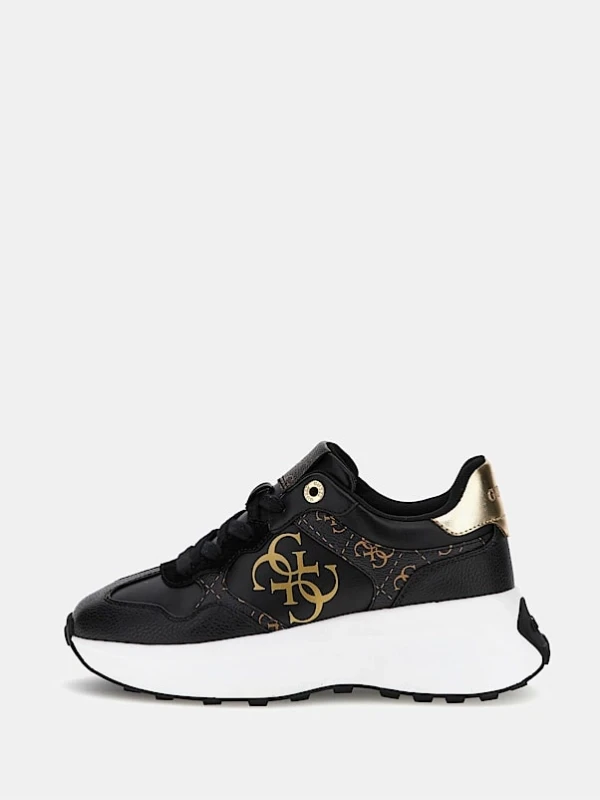 Guess LUCKEI SİYAH-KAHVE