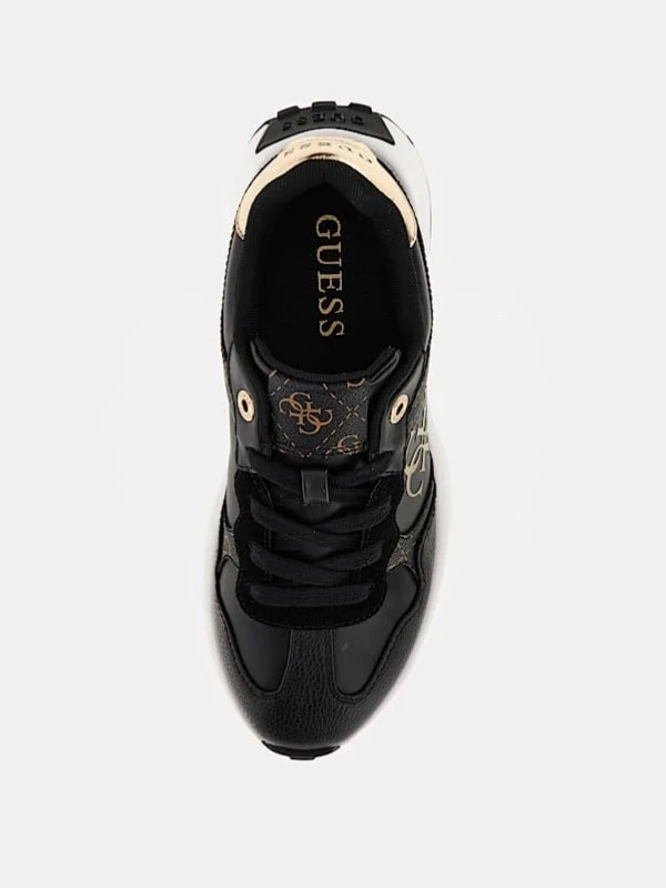 Guess LUCKEI SİYAH-KAHVE