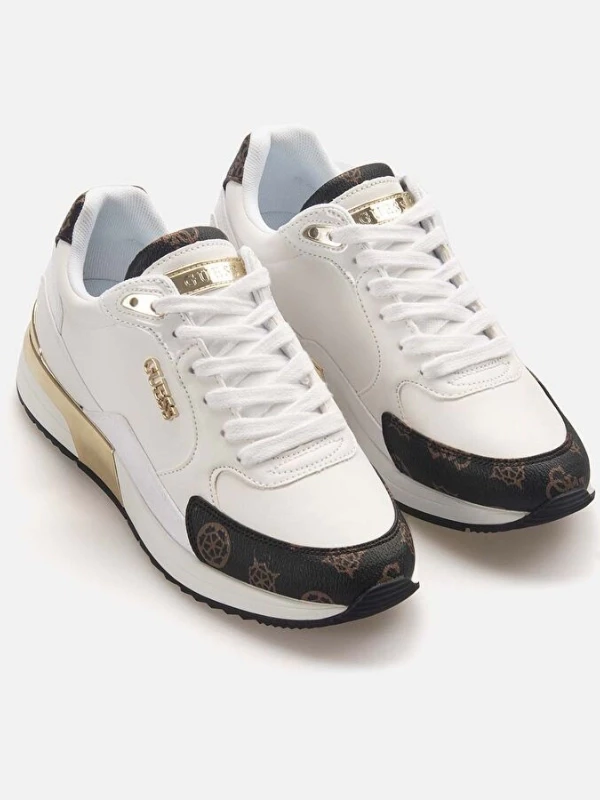 Guess Moxea 4G Logolu Sneaker BEYAZ
