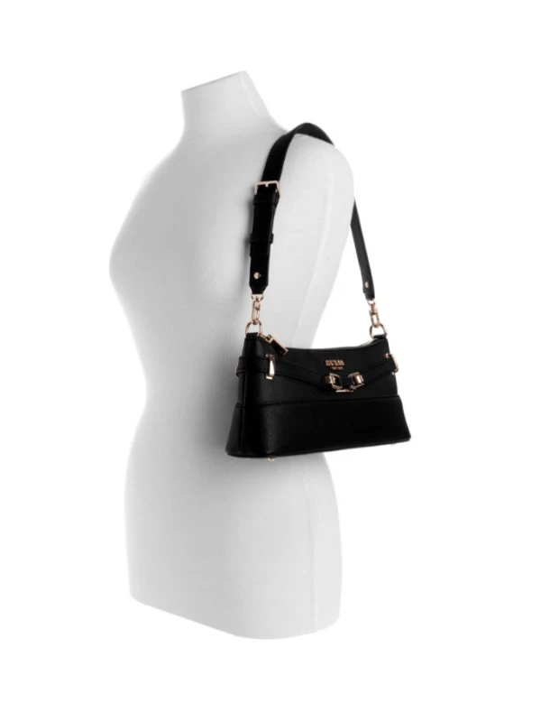Guess Silvye Shoulder Bag SİYAH