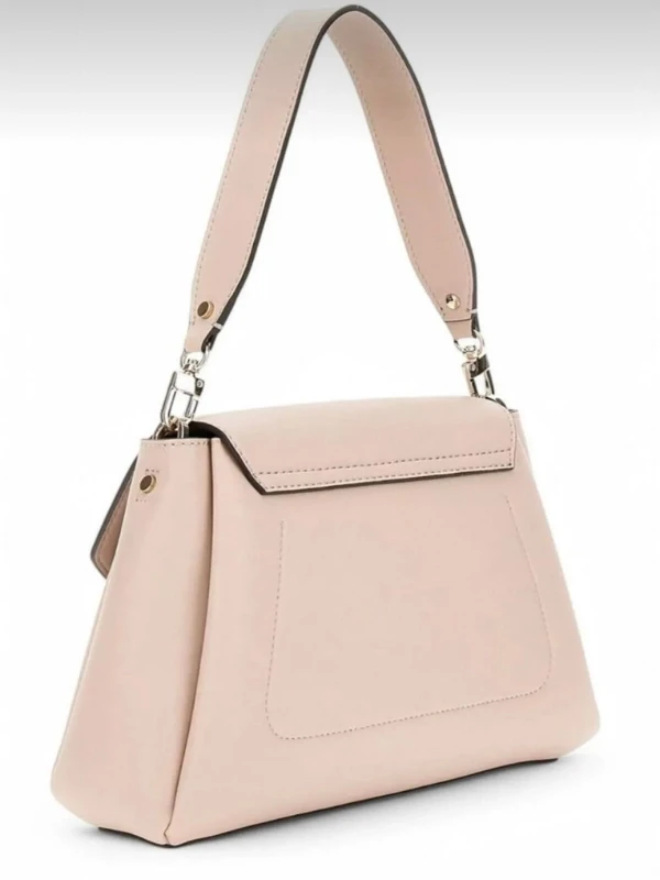 Guess SORA Kadın Marka Logolu Omuz Çantası PUDRA