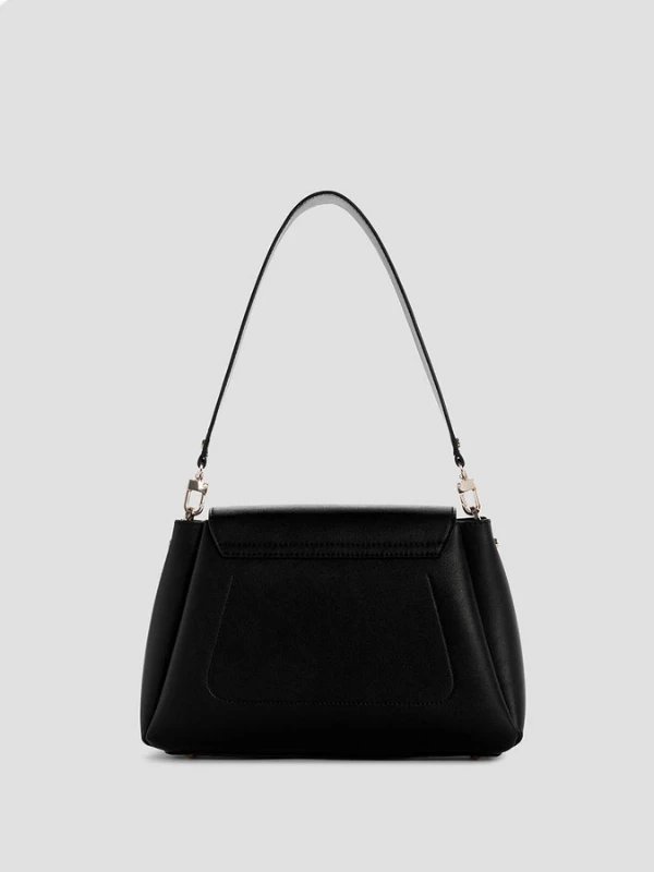 Guess SORA Kadın Marka Logolu Omuz Çantası SİYAH