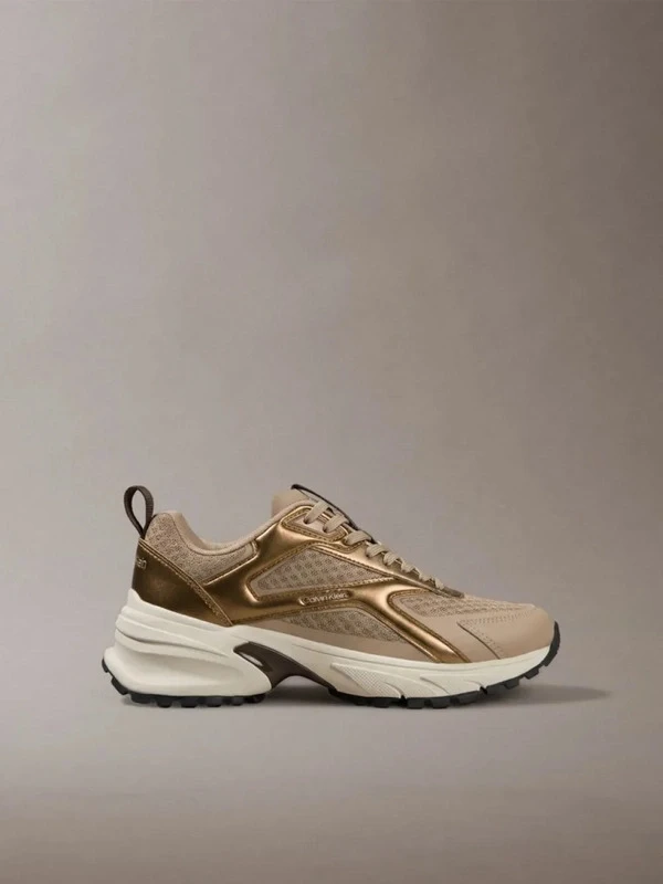 Calvin Klein Hıke Run Ckstrıpe Mesh Met BRONZ