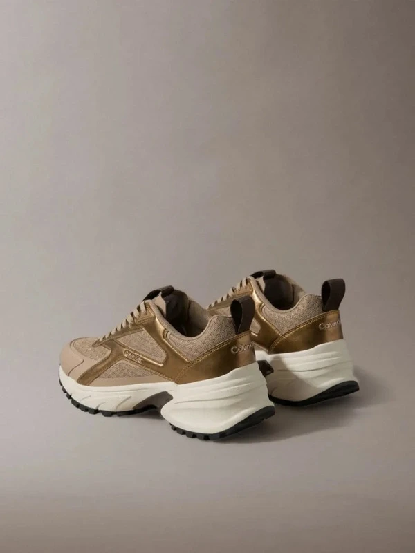 Calvin Klein Hıke Run Ckstrıpe Mesh Met BRONZ