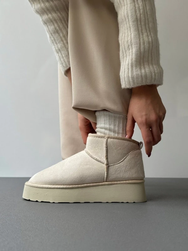 KALIN TABAN KÜRKLÜ BOT BEJ